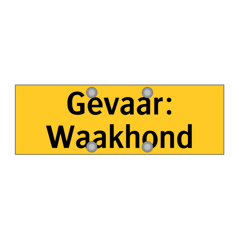 Gevaar: Waakhond