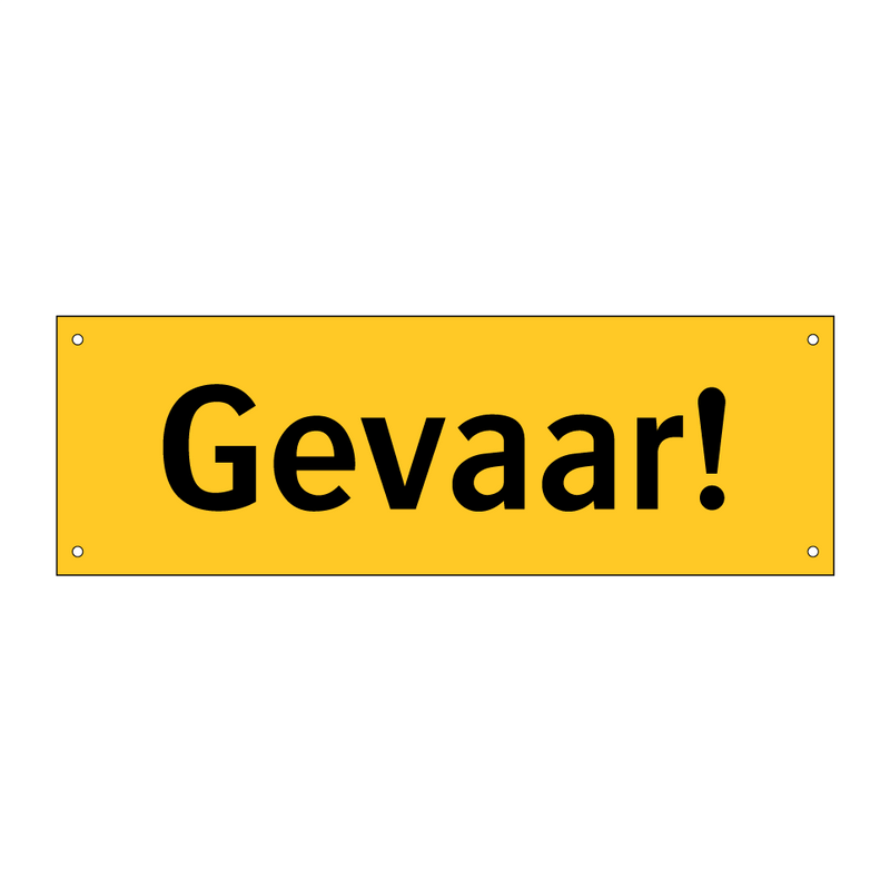 Gevaar!