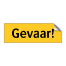 Gevaar!