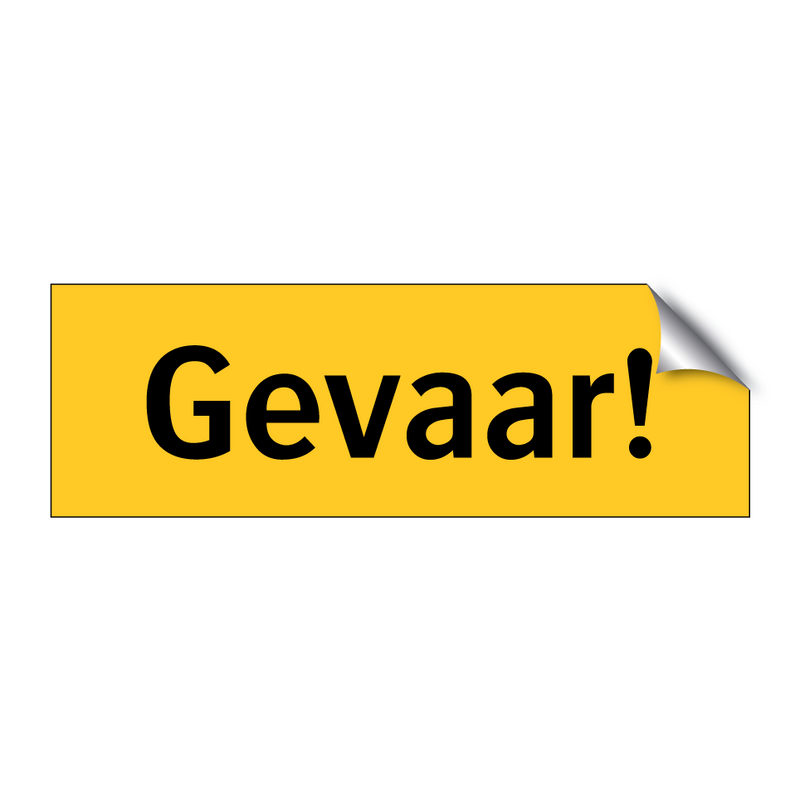 Gevaar!