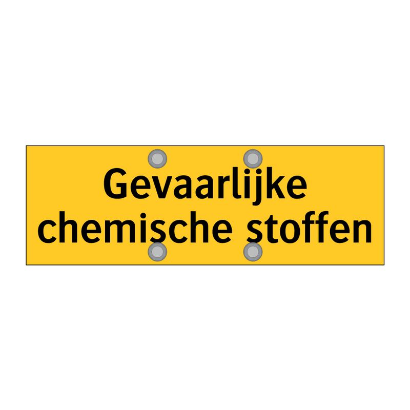 Gevaarlijke chemische stoffen