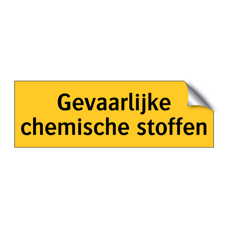 Gevaarlijke chemische stoffen