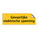 Gevaarlijke elektrische spanning