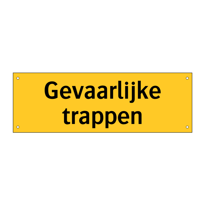 Gevaarlijke trappen