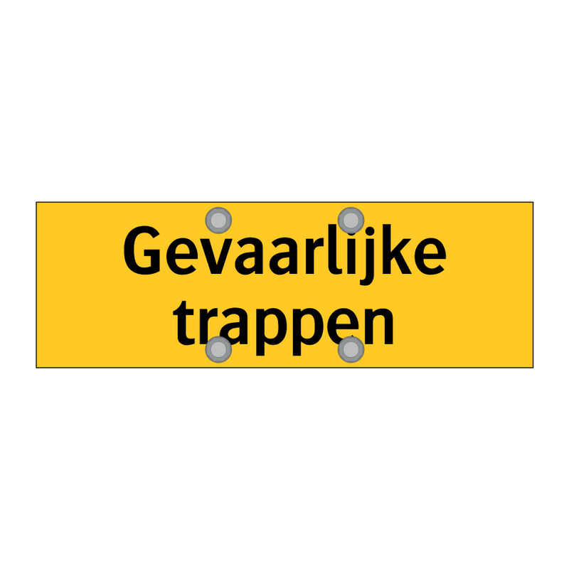 Gevaarlijke trappen
