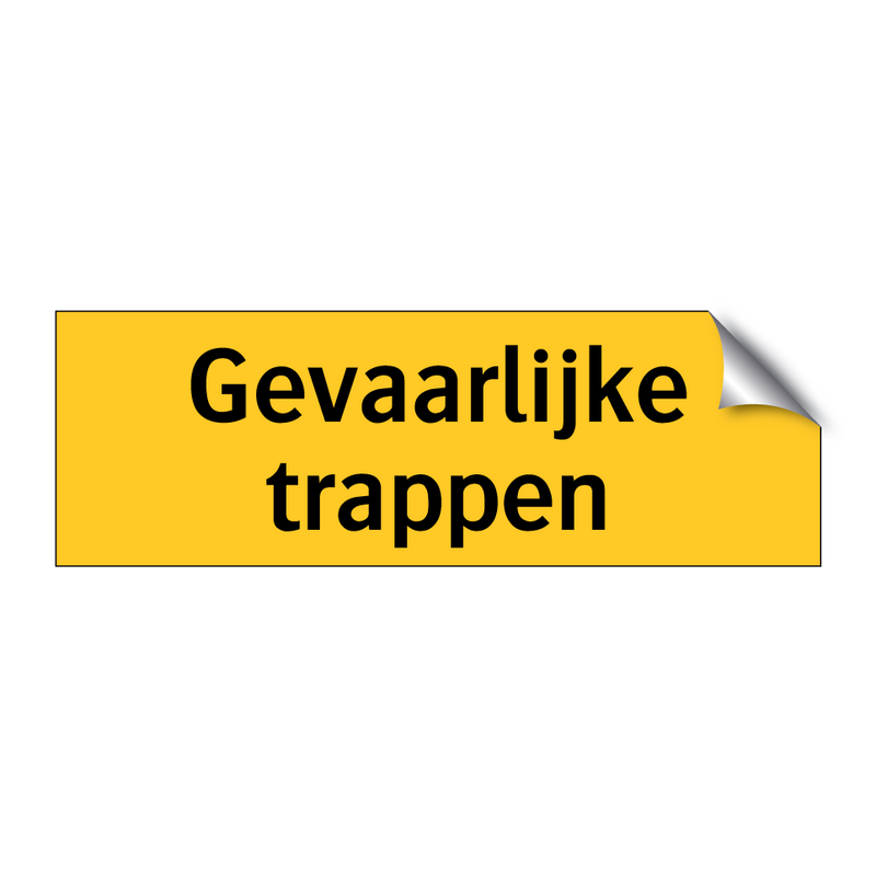 Gevaarlijke trappen