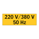 220 V/380 V 50 Hz