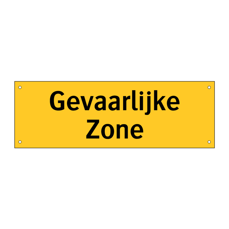 Gevaarlijke Zone