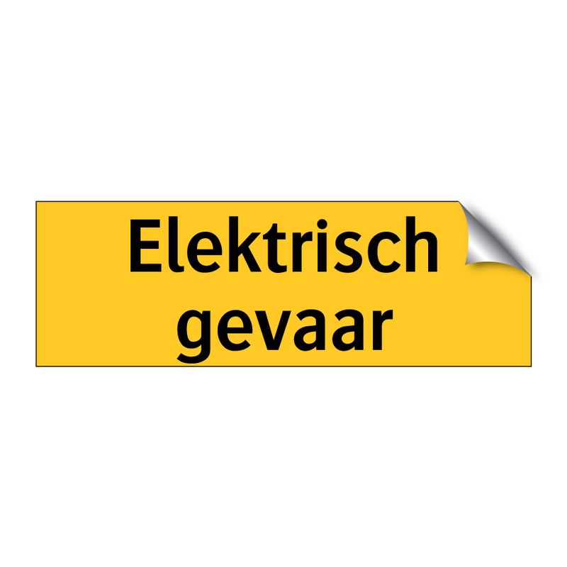 Elektrisch gevaar