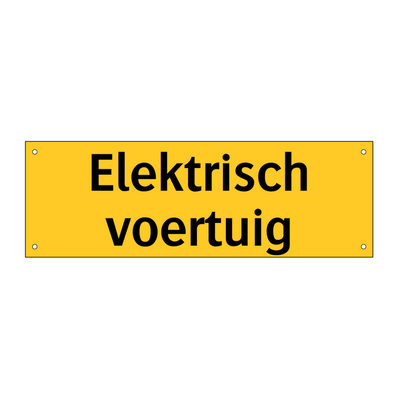 Elektrisch voertuig