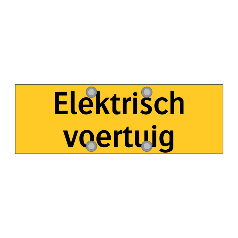 Elektrisch voertuig