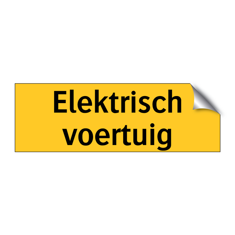 Elektrisch voertuig