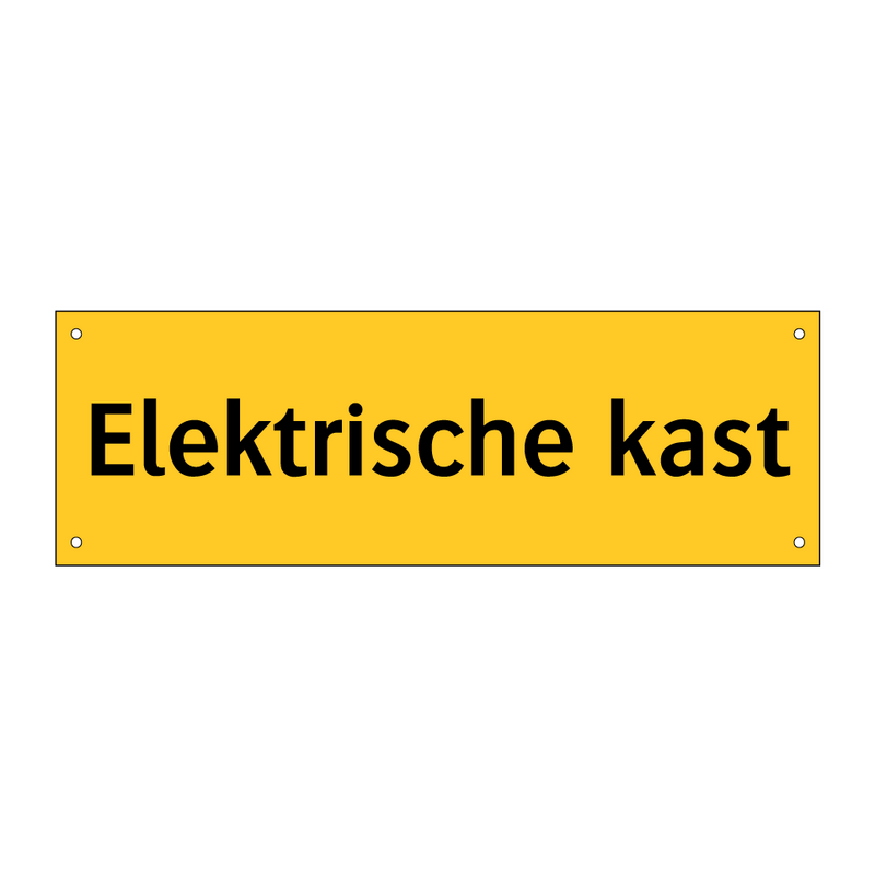 Elektrische kast