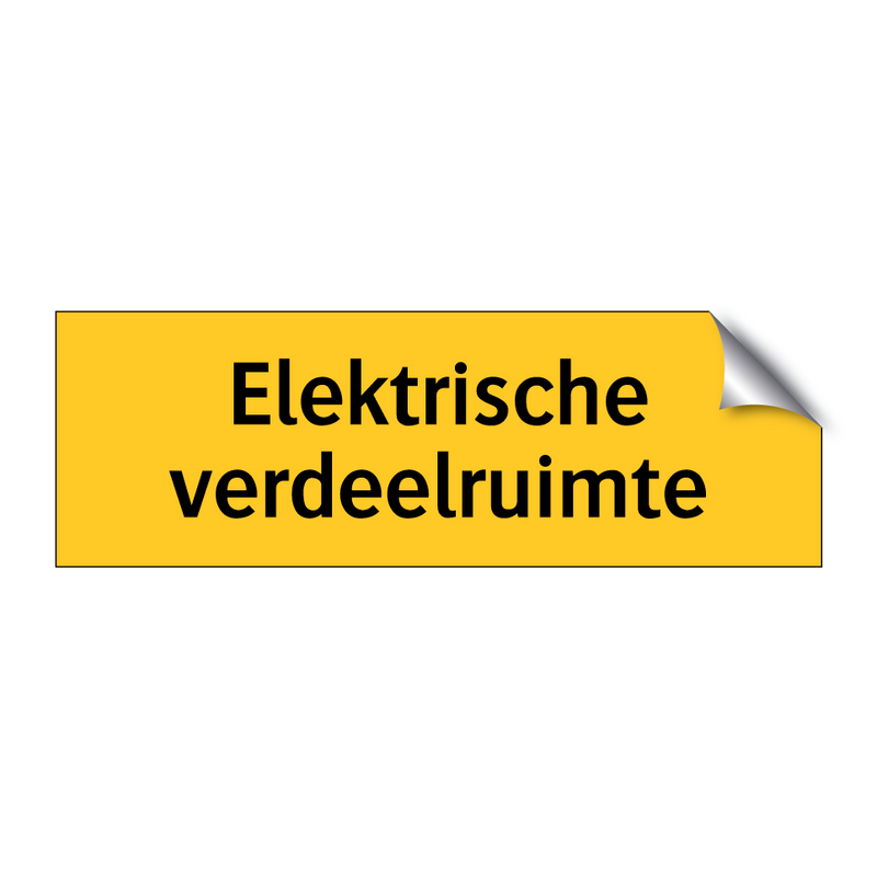 Elektrische verdeelruimte
