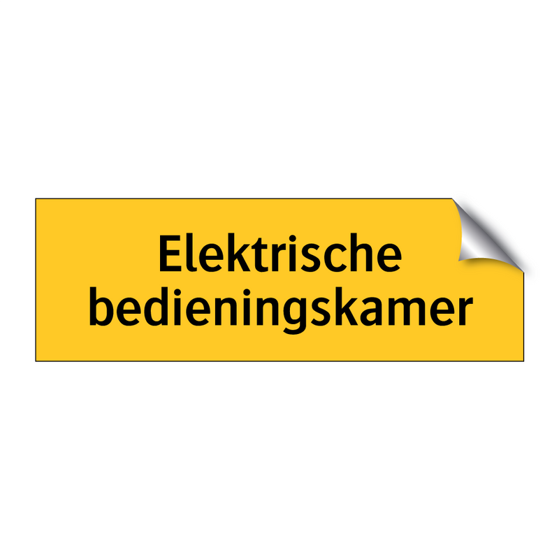 Elektrische bedieningskamer