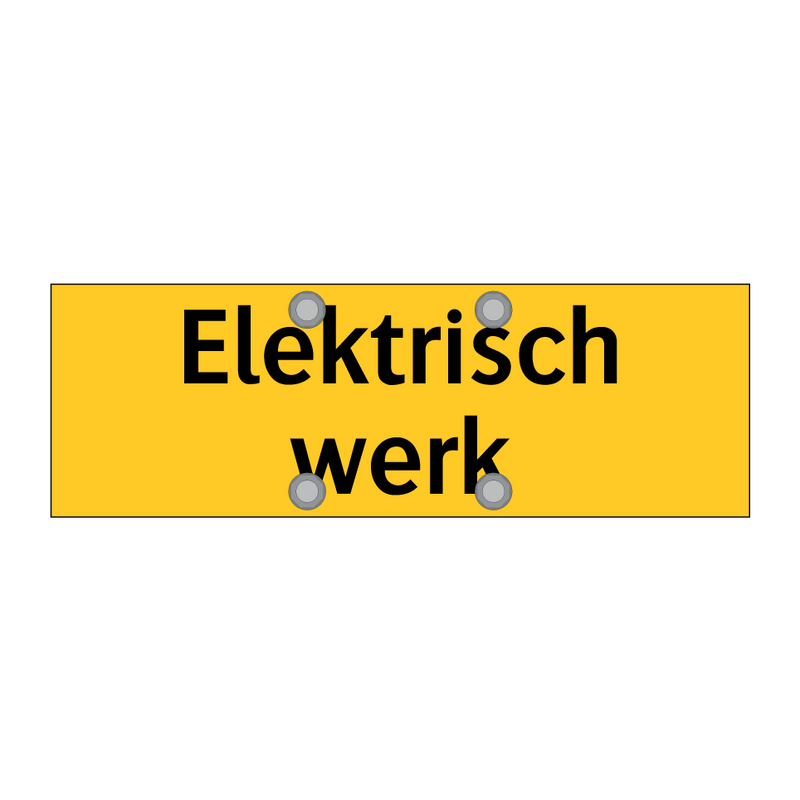 Elektrisch werk