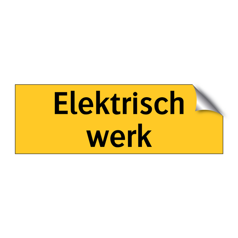 Elektrisch werk