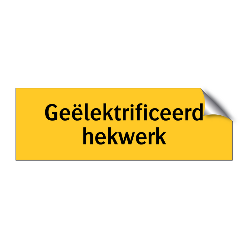Geëlektrificeerd hekwerk