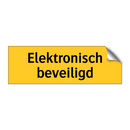 Elektronisch beveiligd