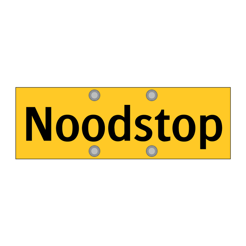 Noodstop