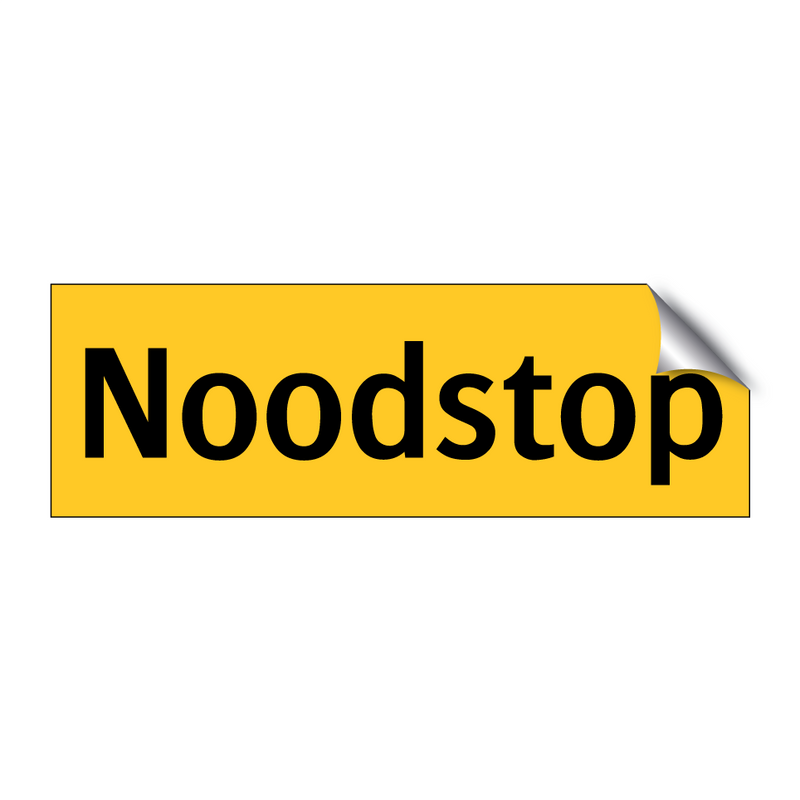 Noodstop