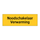 Noodschakelaar Verwarming