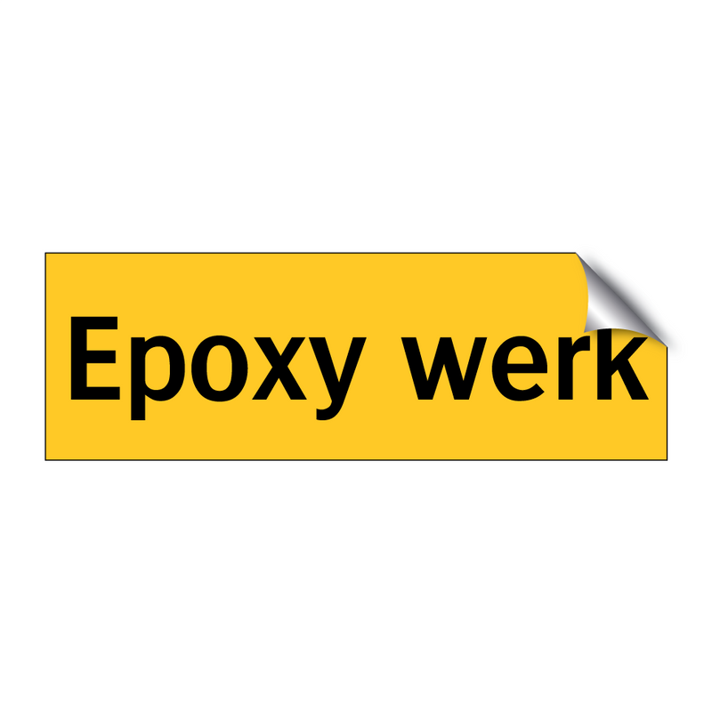Epoxy werk