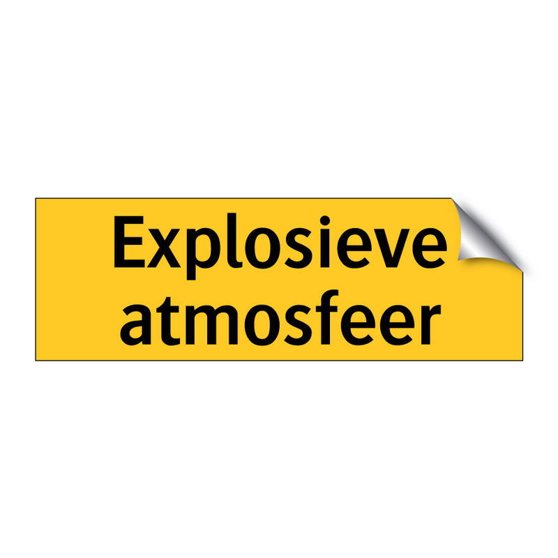 Explosieve atmosfeer