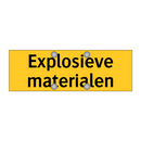 Explosieve materialen