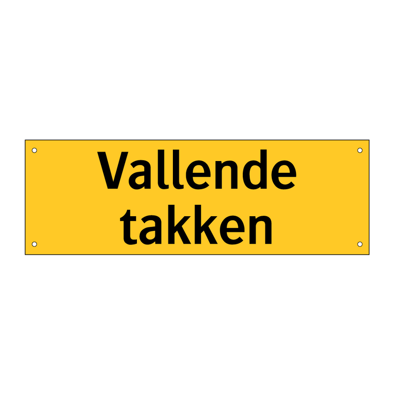 Vallende takken