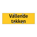 Vallende takken