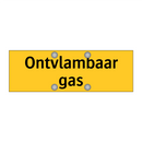 Ontvlambaar gas