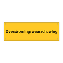 Overstromingswaarschuwing