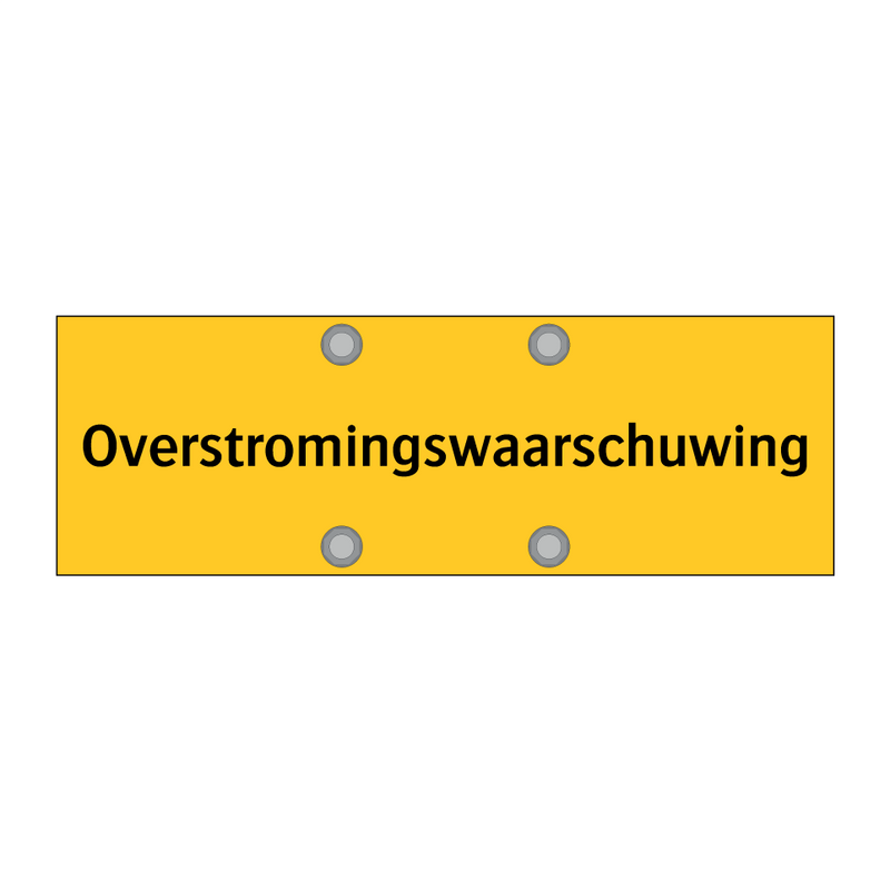 Overstromingswaarschuwing