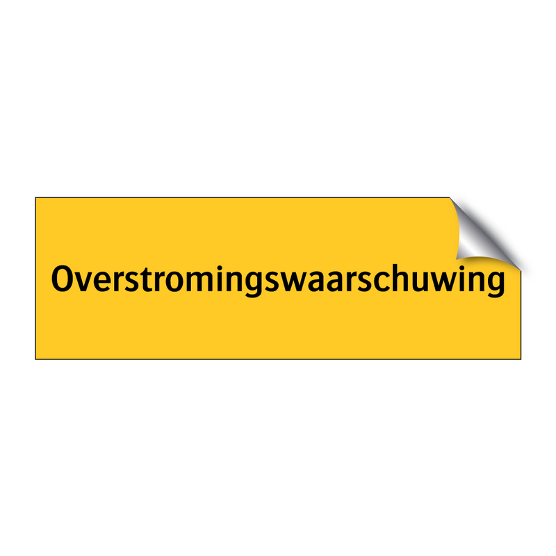 Overstromingswaarschuwing