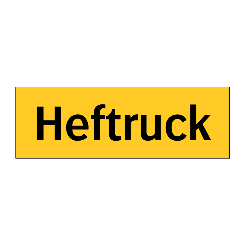 Heftruck