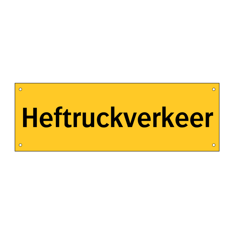 Heftruckverkeer