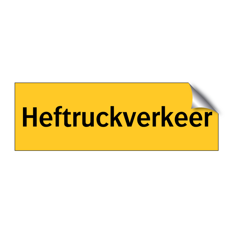 Heftruckverkeer