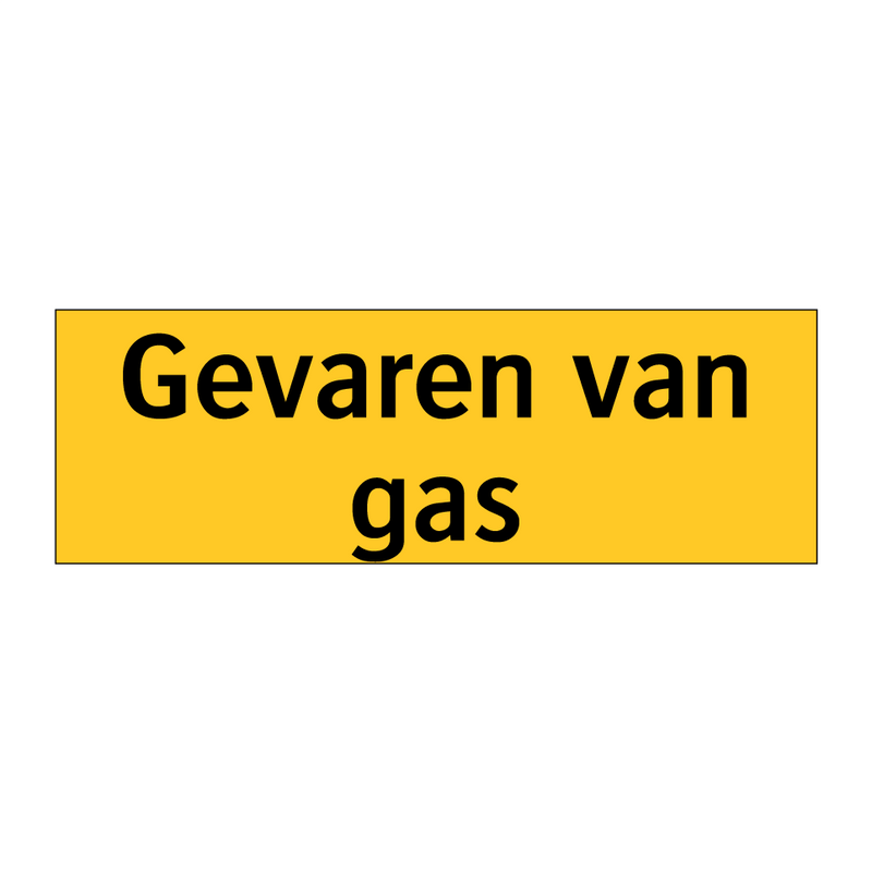 Gevaren van gas