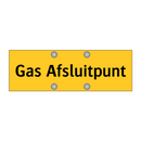 Gas Afsluitpunt