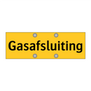 Gasafsluiting