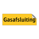 Gasafsluiting