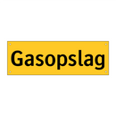 Gasopslag