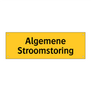 Algemene Stroomstoring