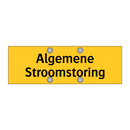 Algemene Stroomstoring