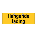 Hangende lading