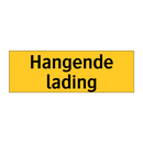Hangende lading