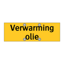 Verwarming olie