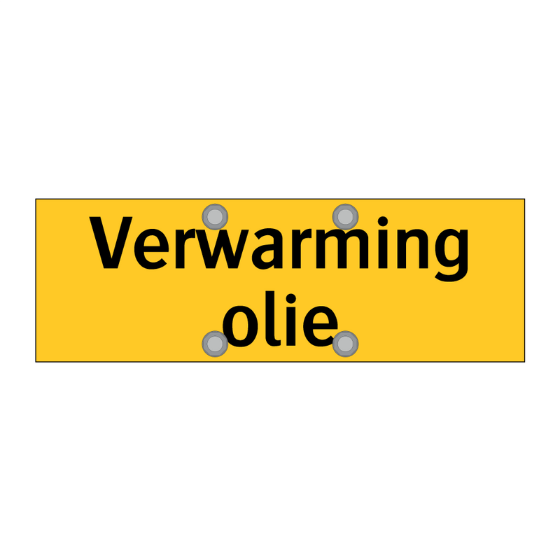 Verwarming olie