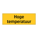 Hoge temperatuur